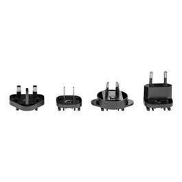 StarTech Adaptateur Alimentation 5V DC 3A avec 4 Pointes Interchangeables pour USB Hub Switch KVM ST4300USB3