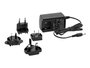 StarTech Adaptateur Alimentation 5V DC 3A avec 4 Pointes Interchangeables pour USB Hub Switch KVM ST4300USB3