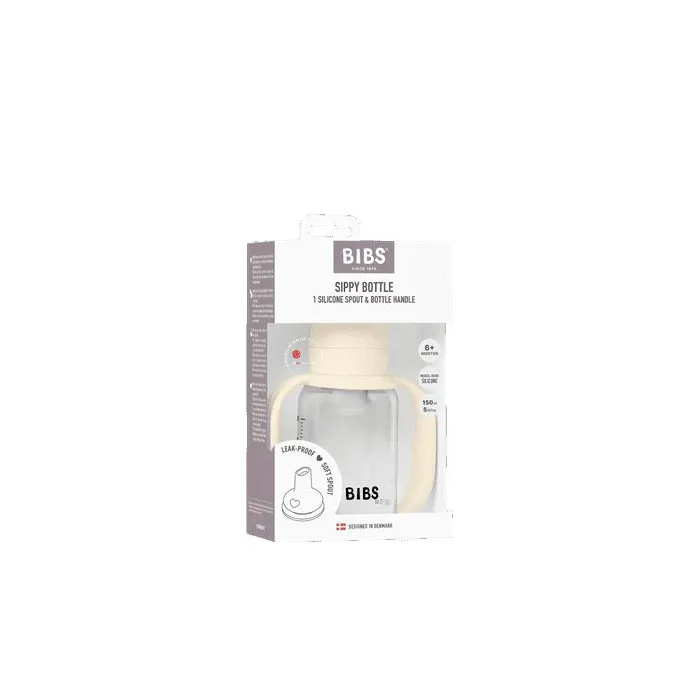 Bibs Tasse d'apprentissage avec embout rond 150 ml - Ivory Bibs Tasse d'apprentissage avec embout rond 150 ml - Ivory