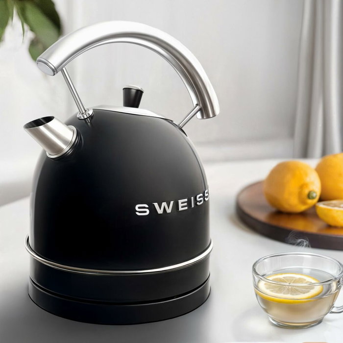 Sweiss Bouilloire Vintage KTL9 Noir 1,8 L Sweiss Bouilloire Vintage KTL9 Noir 1,8 L