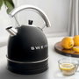 Sweiss Bouilloire Vintage KTL9 Noir 1,8 L