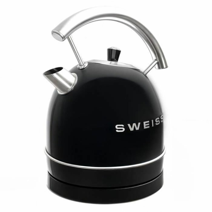 Sweiss Bouilloire Vintage KTL9 Noir 1,8 L Sweiss Bouilloire Vintage KTL9 Noir 1,8 L