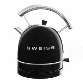 Sweiss Bouilloire Vintage KTL9 Noir 1,8 L