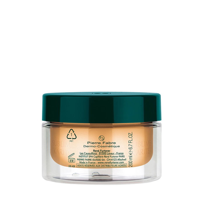 Rene Furterer Sublime Karite Masque Creme Hydratant pour le Traitement des Cheveux 200 ml