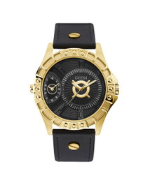 Guess W1297G1 - Montre analogique dorée et noire