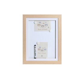 Cadre Home ESPRIT Blanc Naturel 34 x 3 x 44 cm