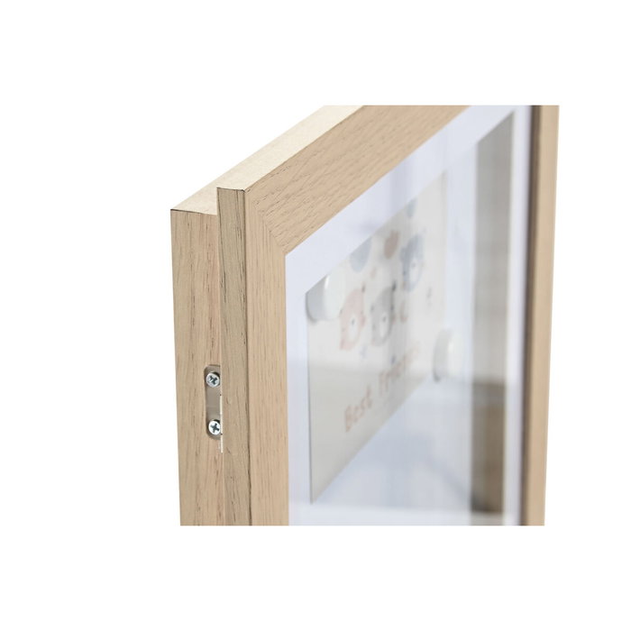 Cadre Home ESPRIT Blanc Naturel 34 x 3 x 44 cm