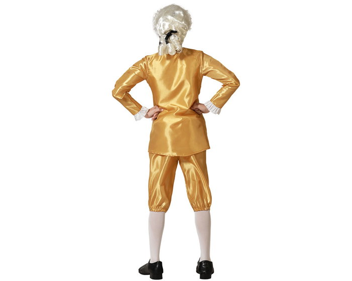 Déguisement Courtisan Doré pour Garçon Enfant Carnaval 3-4 Ans, Taille 3-4 Ans Déguisement Courtisan Doré pour Garçon Enfant Carnaval 3-4 Ans, Taille 3-4 Ans