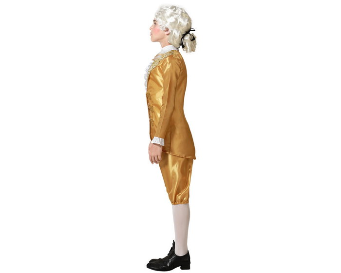 Déguisement Courtisan Doré pour Garçon Enfant Carnaval 3-4 Ans, Taille 3-4 Ans Déguisement Courtisan Doré pour Garçon Enfant Carnaval 3-4 Ans, Taille 3-4 Ans