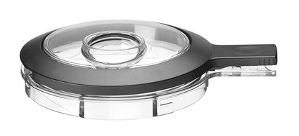 Kitchenaid 5KFC3516 EOB Robot Hachoir Noir pour Aliments avec 2 Vitesses et Lame Haute Performance - Pour Fruits Secs, Légumes
