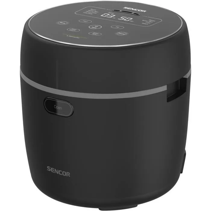 Sencor SRM 0671BK Cuiseur à riz, 0,6 L, Noir