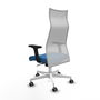 Chaise de Bureau Piqueras y Crespo B2D026G Bleu clair