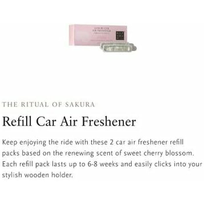 Rituals THE RITUAL OF SAKURA recharge désodorisant voiture 2 x 3 g Rituals THE RITUAL OF SAKURA recharge désodorisant voiture 2 x 3 g