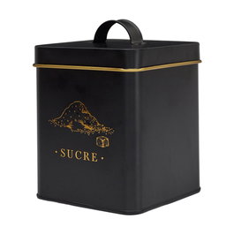 Cook Concept Bote Metal Sucre Noir Mat