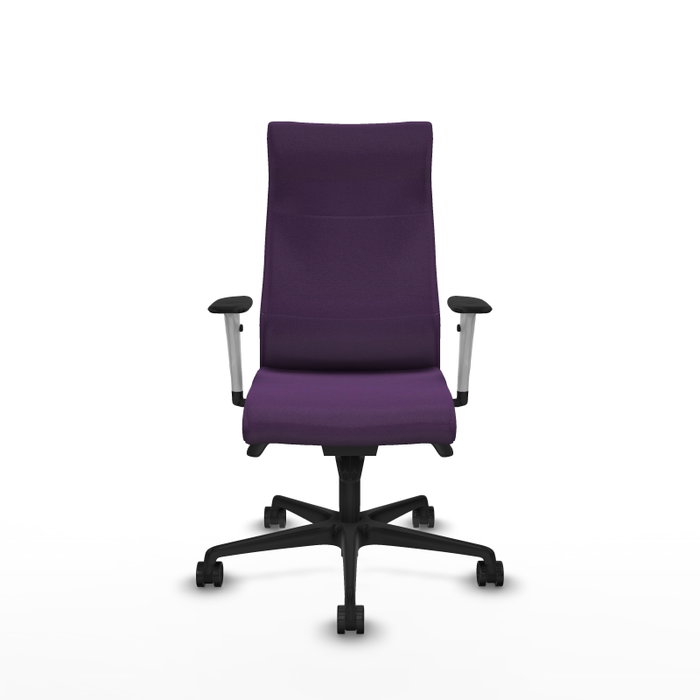 Piqueras Y Crespo Fauteuil Albacete, mécanisme synchrone, morado