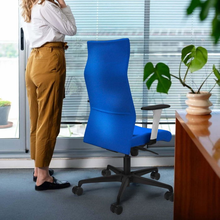 Piqueras Y Crespo Fauteuil Albacete, mécanisme synchrone, morado