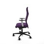 Piqueras Y Crespo Fauteuil Albacete, mécanisme synchrone, morado