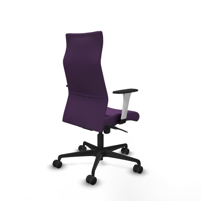Piqueras Y Crespo Fauteuil Albacete, mécanisme synchrone, morado