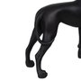 BigBuy Home Figurine Décorative Chien Noir