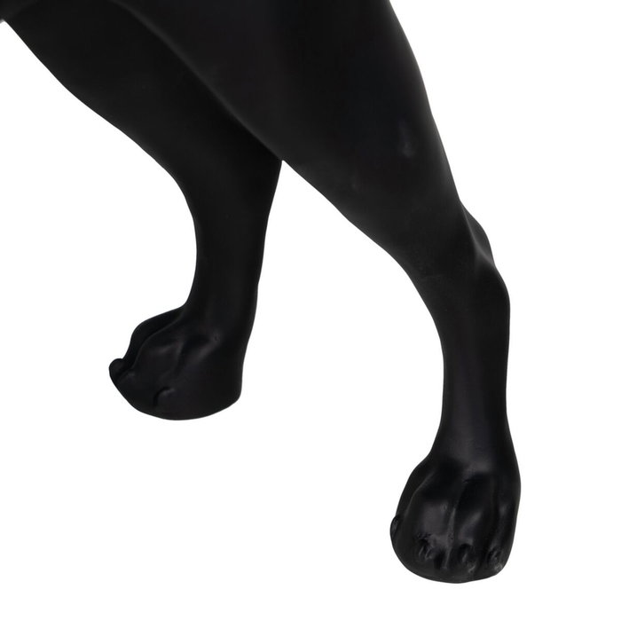 BigBuy Home Figurine Décorative Chien Noir BigBuy Home Figurine Décorative Chien Noir