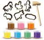 Ses Creative Kit de Pâte à Modeler Géant Écologique, 7 Pots de 90 g, avec Outils et Rouleau en Bois, pour Enfants dès 2 ans, Fabriqué aux Pays-Bas