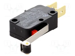 Aratas (Formerly Omron Components) Microcommutateur SNAP ACTION SPDT avec levier à rouleau