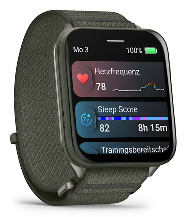 Garmin Venu Sq 2 Music Montre Connectée Smartwatch AMOLED 2 Pouces GPS Santé Autonomie 11 Jours