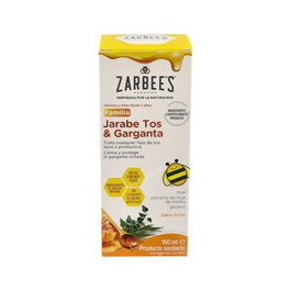 JOHNSON'S Zarbees Jarabe Familia Toux et Gorge 150 ml