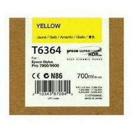 Epson Cartouche d'encre Jaune 700 ml T636400 pour Stylus Pro 7700 7900 9700 9900 WT7900 WTSecurity-based ink technology is utilized for professional results.</div>