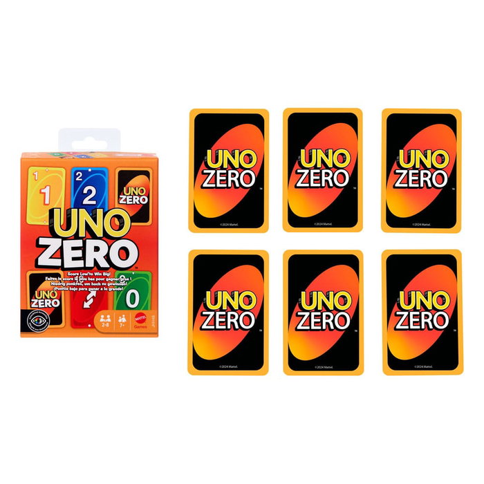 UNO Zero jeux de cartes