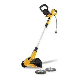 Powerplus POWXG6650 Désherbeur électrique télescopique 400 W avec brosse rotative en nylon et en acier et poignée softgrip