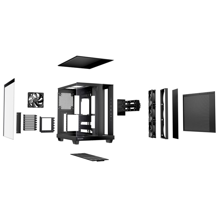 be quiet! Boîtier Light Base 500 BGW83 Noir