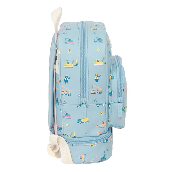 Cartable Safta Gruas 22 x 27 x 10 cm