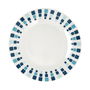 Assiette plate Quid Simetric Bleu Céramique 23 cm (12 Unités)