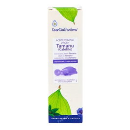ESENTIAL AROMS Huile Végétale de Tamanu (Calophyllum inophyllum) 100 ml