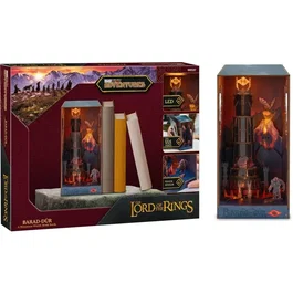 Revell Tiny Adventures Book Nook DIY Kit - Maquette 3D Le Seigneur des Anneaux Barad-dûr à Construire avec Éclairage LED