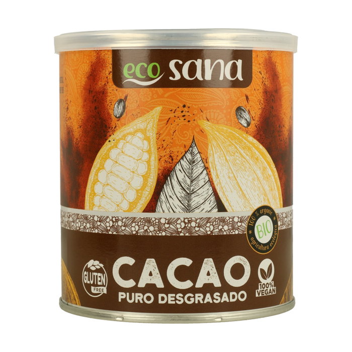 EcoSana Cacao Pur Dégraissé Bio 275 g