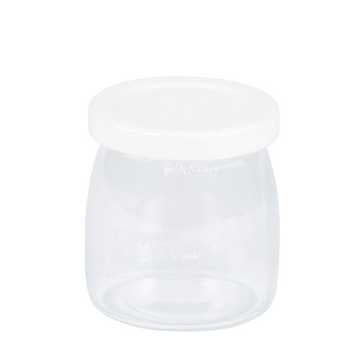 Unold 38726 Jogi Fabriqueur de Yaourt avec 4 Bocaux en Verre