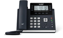 Yealink SIP-T43U Téléphone IP VoIP professionnel 12 lignes - Écran 3,7" - Wi-Fi, Bluetooth 4.1, 2x ports Gigabit LAN, 2x USB, PoE - Codec Opus HD