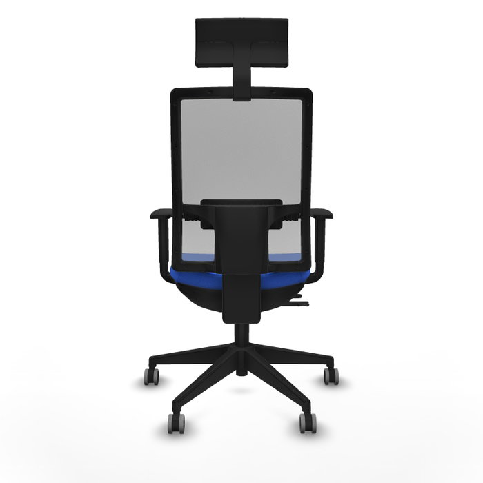 Piqueras y Crespo Chaise de Bureau 1D066G1 Bleu et Gris Piqueras y Crespo Chaise de Bureau 1D066G1 Bleu et Gris