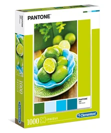 Clementoni Puzzle Pantone Punch au citron vert - 1000 pièces