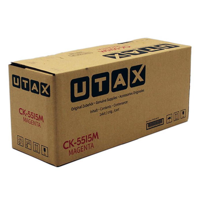 Utax Toner CK-5515 Magenta 1T02ZLBUT0 - Cartouche d'encre compatible pour imprimante