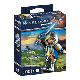 Playmobil Novelmore 71301 Arwynn chevalier avec armure, carte et autocollant - Multilingue