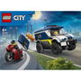 LEGO City 60479 - Fourgon Pénitentiaire avec Moto et 3 Minifigurines - Jeu de Construction Maquette de Camion - Pour Enfants dès 6 Ans