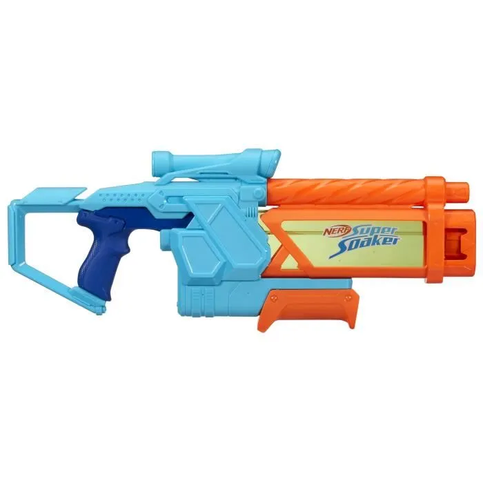 Nerf Super Soaker Pistolet à eau Mega Dunk-Fill avec remplissage instantané facile et réservoir de 1L - À partir de 6 ans