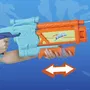 Nerf Super Soaker Pistolet à eau Mega Dunk-Fill avec remplissage instantané facile et réservoir de 1L - À partir de 6 ans