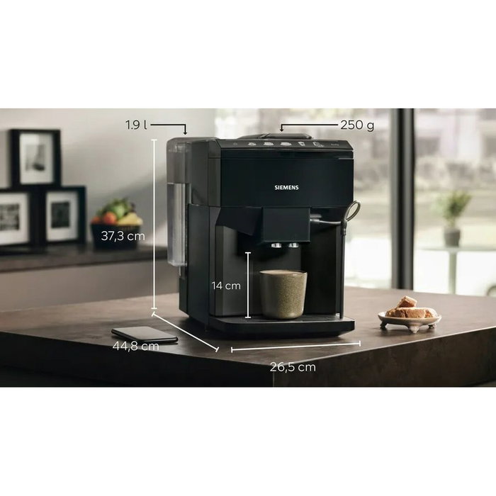 Cafetière superautomatique Siemens AG TP511R09 Noir 1500 W 15 bar 1,9 L