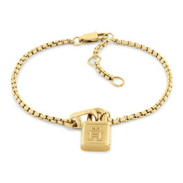 Tommy Hilfiger Bracelet en Acier Inoxydable Doré