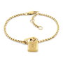 Tommy Hilfiger Bracelet en Acier Inoxydable Doré