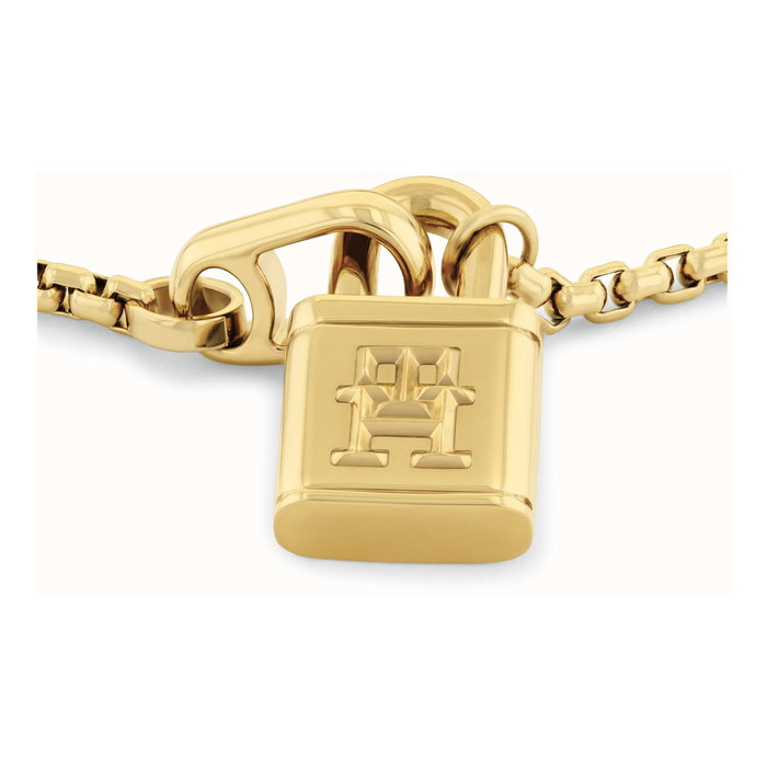 Tommy Hilfiger Bracelet en Acier Inoxydable Doré